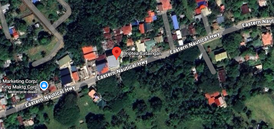 Driptea Cataingan Location Map